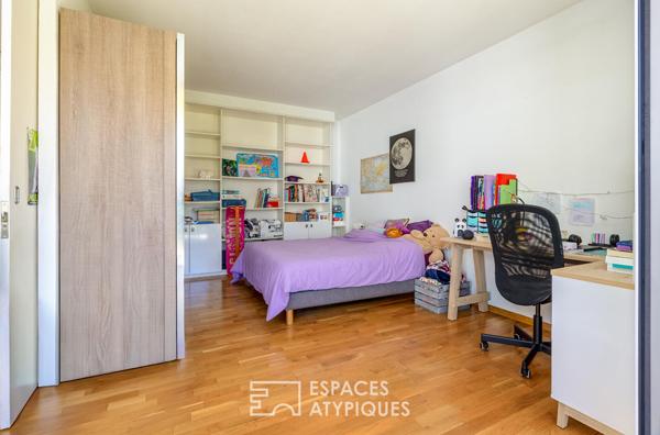 Maison d’architecte rénovée aux prestations soignées