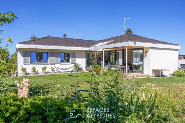Maison d’architecte rénovée aux prestations soignées