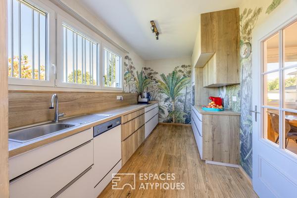 Maison d’architecte rénovée aux prestations soignées