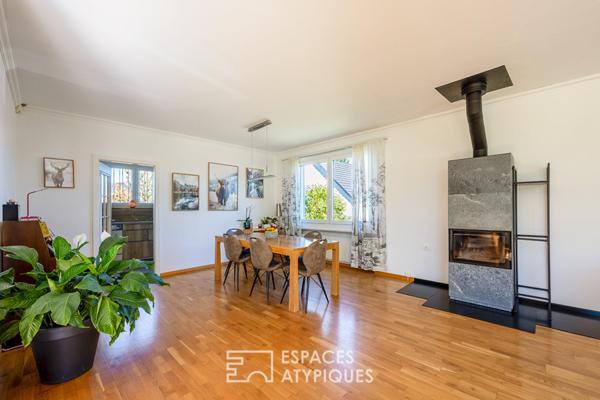 Maison d’architecte rénovée aux prestations soignées