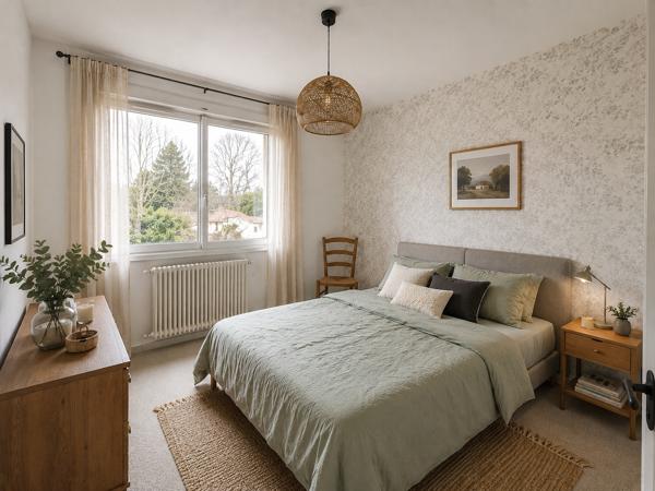 MERIGNAC CAPEYRON T4 BALCON + CAVE