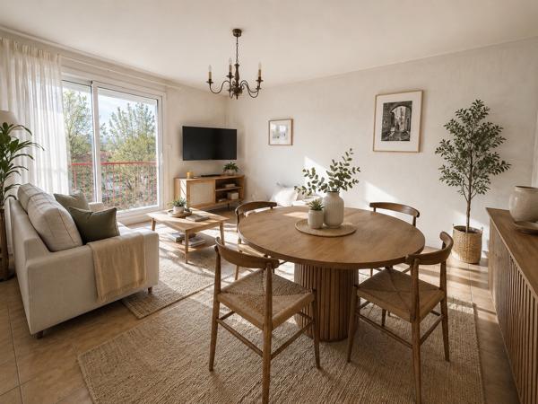 MERIGNAC CAPEYRON T4 BALCON + CAVE