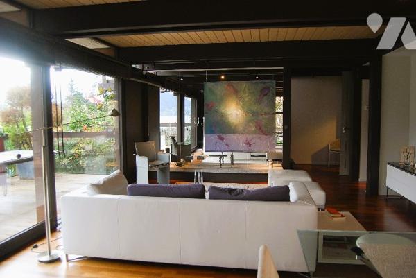 SEVRIER BEAU-RIVAGE - 200 m du lac, maison ossature bois AXE & D, 4 chambres, balcon, 2 terrasses,