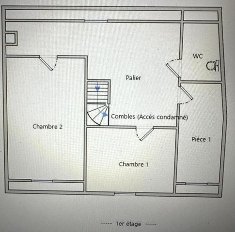 A 5 mn de la gare  de MONTARGIS et 1h de la gare Paris/Bercy - A VENDRE MAISON de VILLE de 90 m2, JARDIN