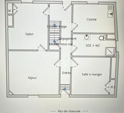 A 5 mn de la gare  de MONTARGIS et 1h de la gare Paris/Bercy - A VENDRE MAISON de VILLE de 90 m2, JARDIN
