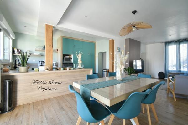Maison à vendre 5 pièces EPERNAY (51), coteau ouest, avec un petit jardin et deux terrasse.