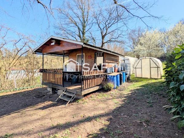 Maison 87m², 3 chambres, garage, terrain.