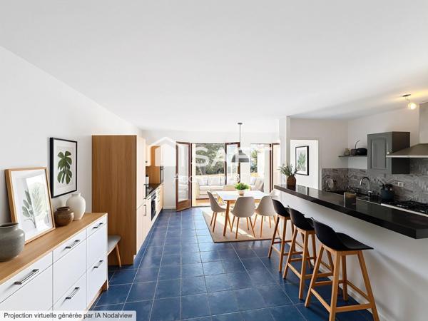 BANDOL – CHARMANT APPARTEMENT TRAVERSANT LUMINEUX AVEC VUE DÉGAGÉE – IDÉAL INVESTISSEMENT LOCATIF - VISITE VIRTUELLE 360° DISPONIBLE