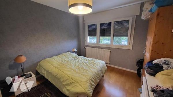 MONTBELIARD Proche centre - Appartement T3 (78 m2 habitables) avec terrasse, cave et garage