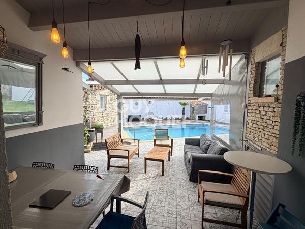 Maison spacieuse à vendre à La Flotte - 5 chambres et jardin!