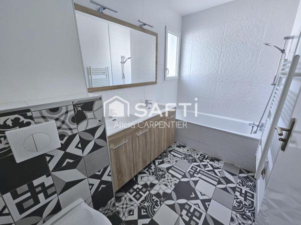 Maison récente avec 4 chambres et un garage