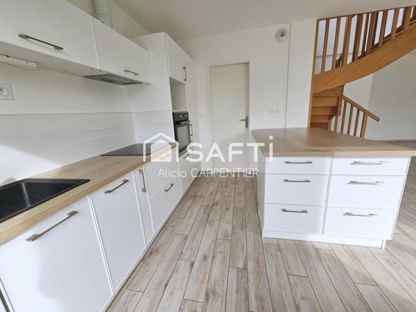 Maison récente avec 4 chambres et un garage