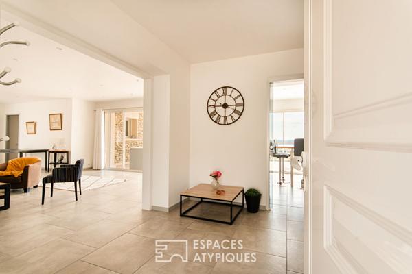 Propriété de prestige avec grand jardin arboré, vue et piscine