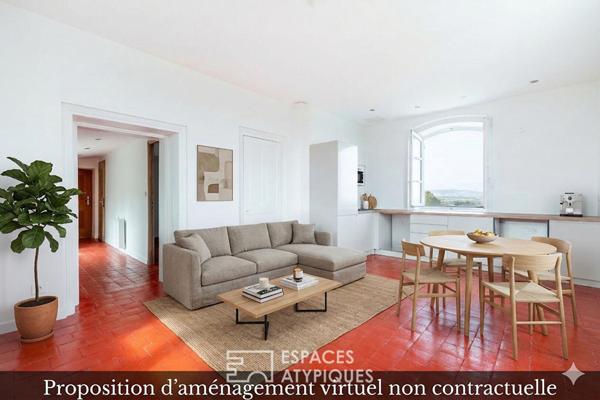 Appartement de caractère au coeur d’un château à Belleville-en-Beaujolais