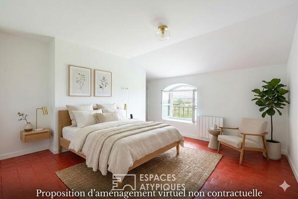 Appartement de caractère au coeur d’un château à Belleville-en-Beaujolais