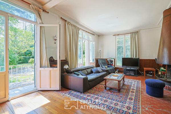 Belle villa d’époque en bord de Marne