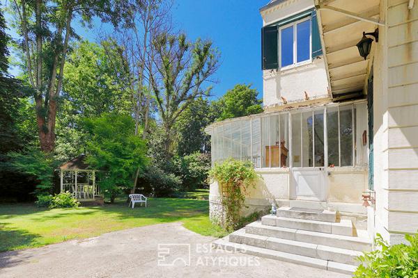 Belle villa d’époque en bord de Marne