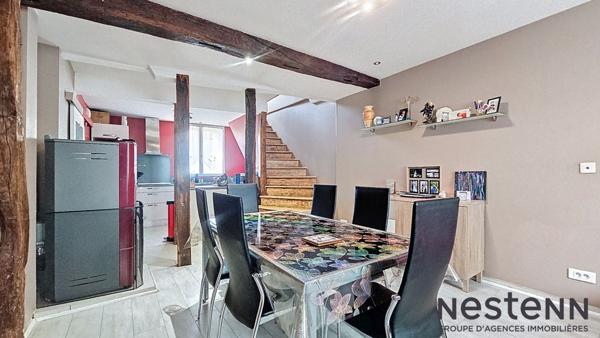 RARE - A Vendre Maison de ville T8 et 4 Chambres avec Garage à Cazeres proche toutes commodités !