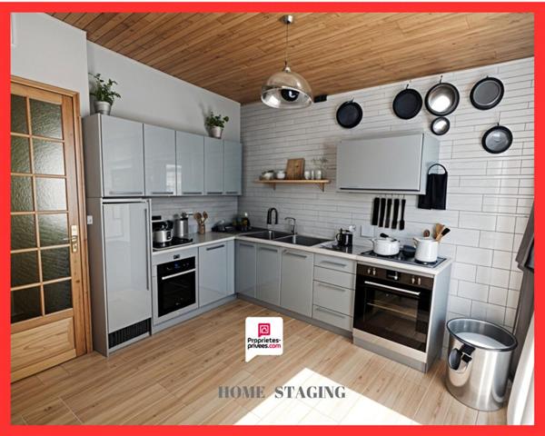 93320 LES PAVILLONS SOUS BOIS - Maison  86,14 m2- 2 Chambres - Garage -