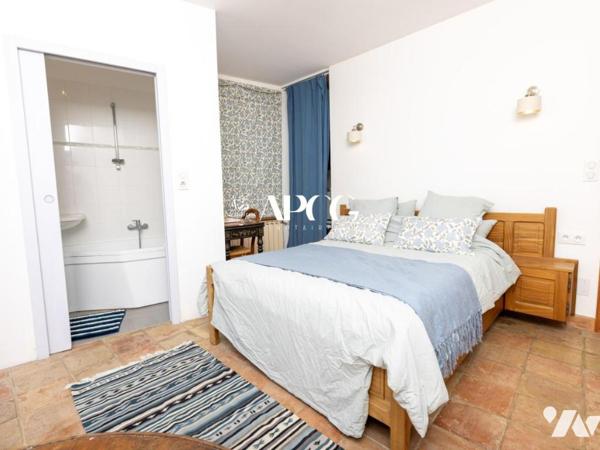 MAS EN PIERRES AVEC DEPENDANCES PISCINE TERRES AGRICOLES VENTEROL