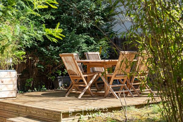 Appartement avec Terrasse et Jardin à Bécon Village