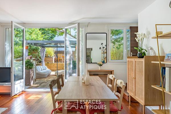 Appartement avec Terrasse et Jardin à Bécon Village