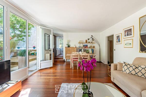 Appartement avec Terrasse et Jardin à Bécon Village