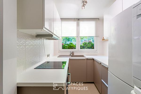 Appartement avec Terrasse et Jardin à Bécon Village