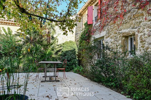 Charmant mas de village au calme champêtre