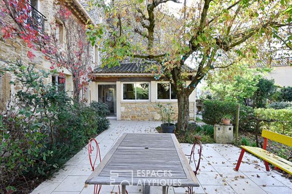 Charmant mas de village au calme champêtre