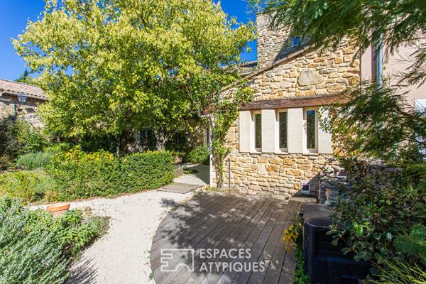 Charmant mas de village au calme champêtre