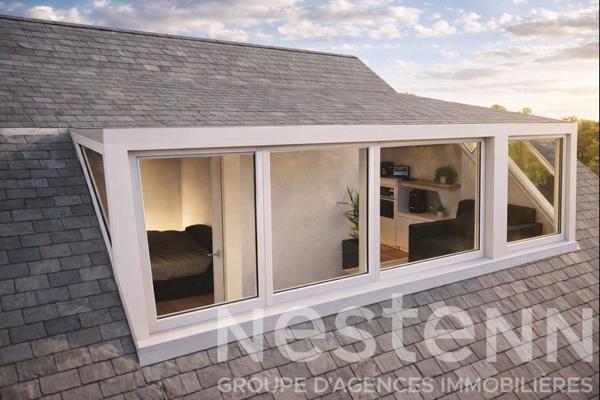 Appartement sans travaux avec loggia Vue Mer et une chambre - Saint Pierre Quiberon