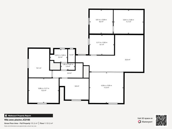 Villa 99m² avec jardin et piscine à Limoux