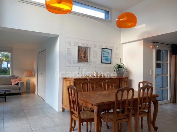 Maison contemporaine à Ossature bois TREGASTEL (22)