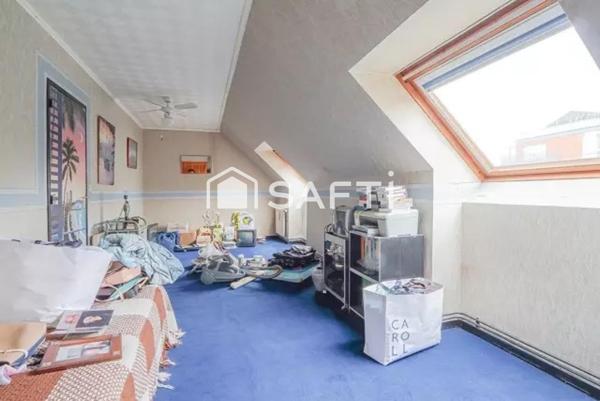 Maison familiale de 102 m2  avec un beau jardin de 680 m2