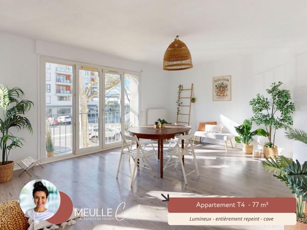 Appartement 3 pièces - 77 m² Exclusivité
