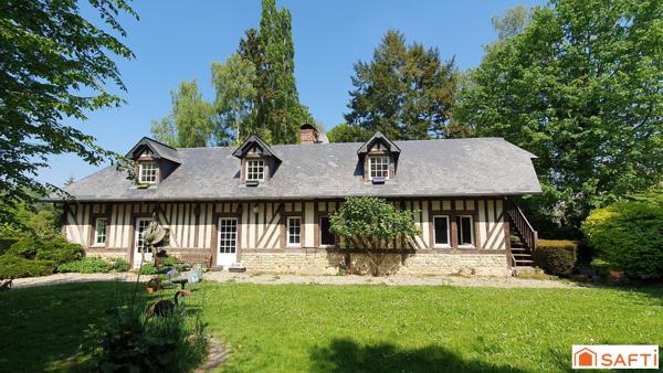 Charmante maison normande, 3ch, bel environnement