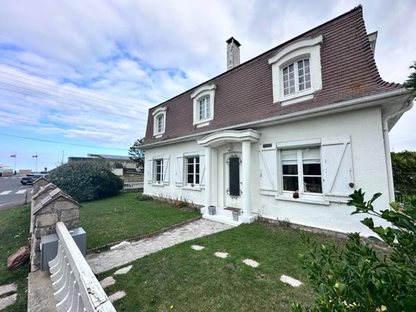 COTE DE NACRE - Maison à vendre À 80m de la mer, 5 chambres, garage, jardin. Colleville Montgomery Plage, proche Ouistreham (14) Calvados