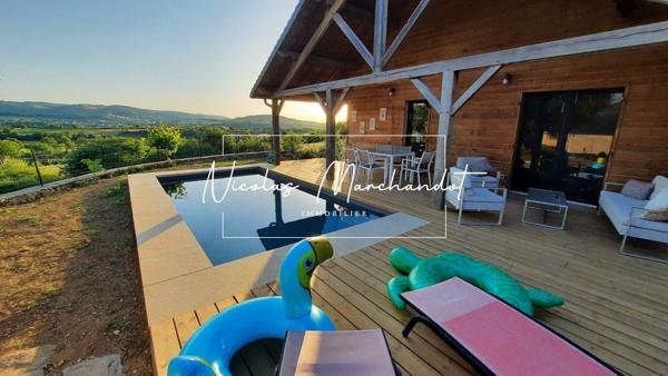 Maison contemporaine avec vue imprenable !