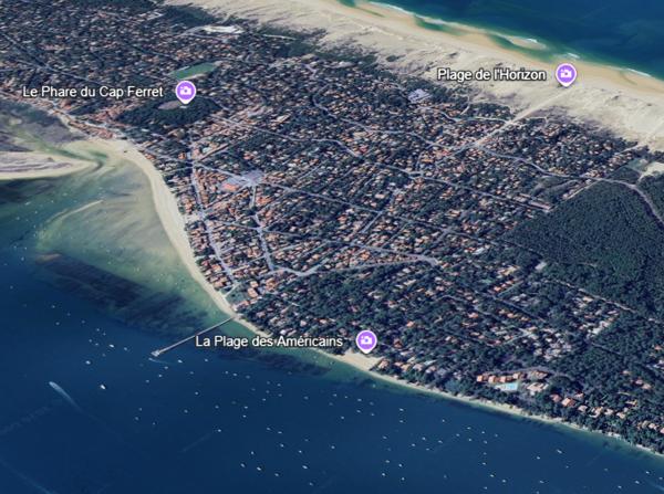 Cap ferret (33970) Terrain de 1477 m2 constructible sur le Cap Ferret