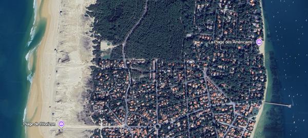 Cap ferret (33970) Terrain de 1477 m2 constructible sur le Cap Ferret