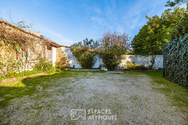 Authentique maison de village en pierre au charme d’antan