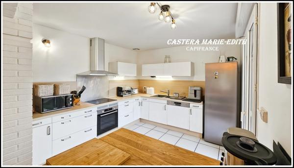 Maison PLAIN-PIED 110,23 M² - 6 pièces - 3 chambres + Mezzanine -Garage - Piscine neuve - PARCELLE 949 M² SEGOUFIELLE (32)