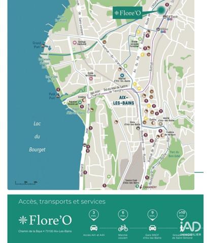 Appartement à vendre 4 pièces 87 m² Aix-les-Bains