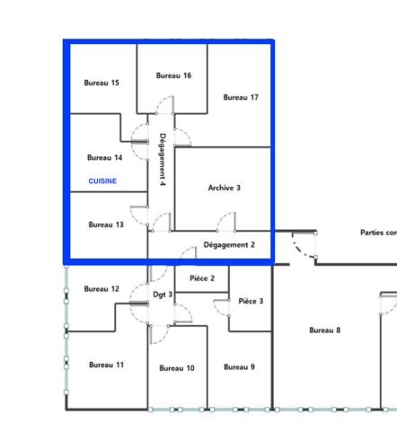 Bureau
         6 pièces
        - 112 m² Exclusivité 269 000 € *
