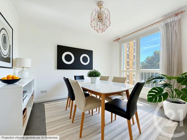 Appartement F4 à vendre  4 pièces - 70,90 m 2   MARSEILLE  - 13013