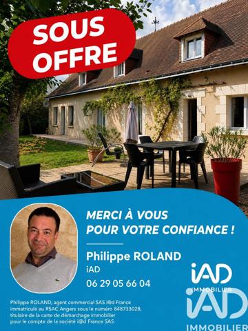 Maison à vendre 6 pièces 179 m² Noyant-Villages