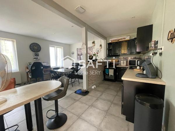 Plain pied avec jardin de 470m²