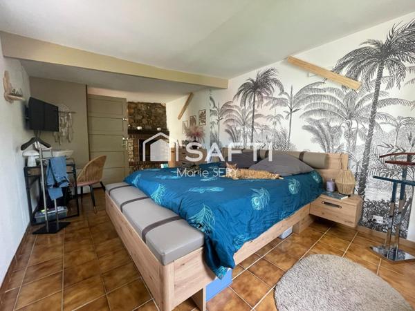 Plain pied avec jardin de 470m²