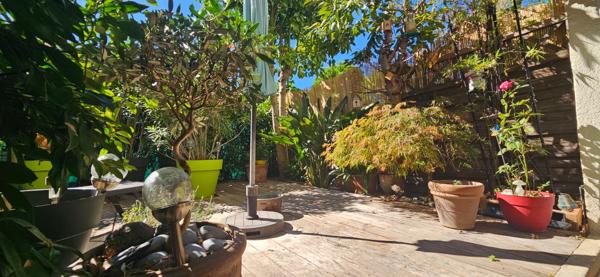 a vendre Nice Ouest Rez de jardin 3 pieces au calme, oriente sud avec piscine